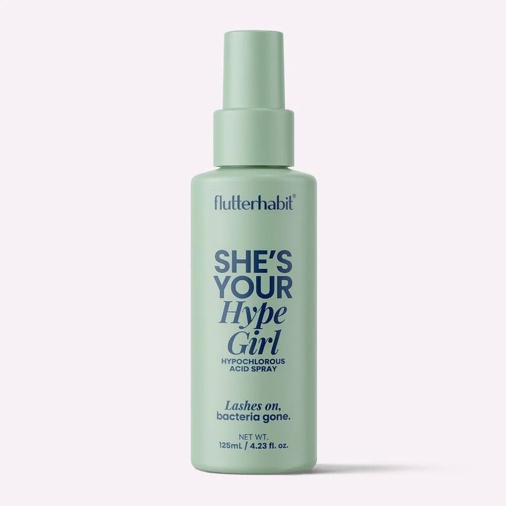 Flutterhabit She’s Your Hype Girl Hypochlorous Acid Spray Face Mist 125ml NEW